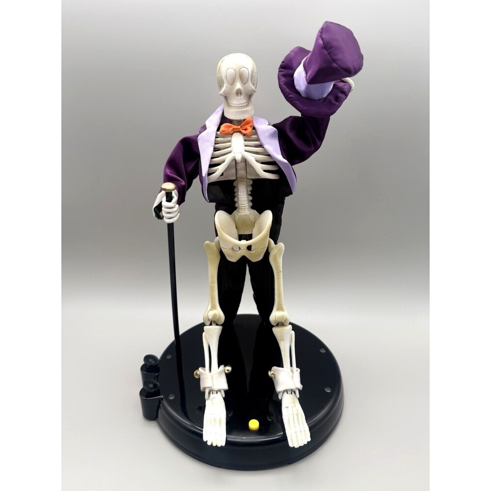 VTG 2005 Gemmy High Steppin Skeleton Animatronic Dancing Hello My Baby Halloween